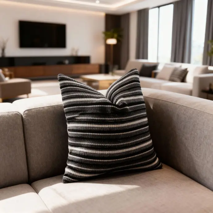 AI-Crafted Ad Image-Pillow